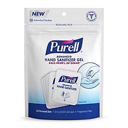 Purell&reg; Singles&trade; 24-Count 0.04 fl. oz. Single-Use Advanced Hand Sanitizer Packs