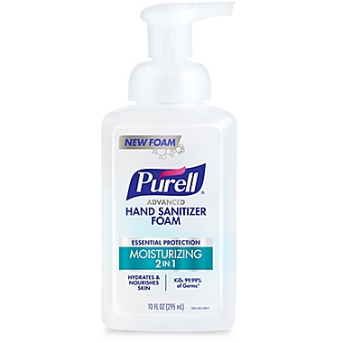 Purell&reg; 10 fl. oz. Moisturizing 2-in-1 Advanced Hand Sanitizer Foam. View a larger version of this product image.