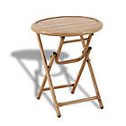 Alternate image 0 for Everhome&trade; Galveston Outdoor Folding Accent Table in Natural