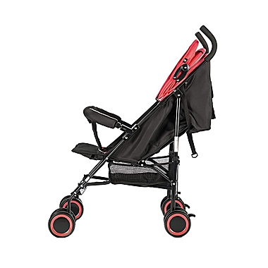 Evezo Travis Lightweight Umbrella Stroller in Red. View a larger version of this product image.