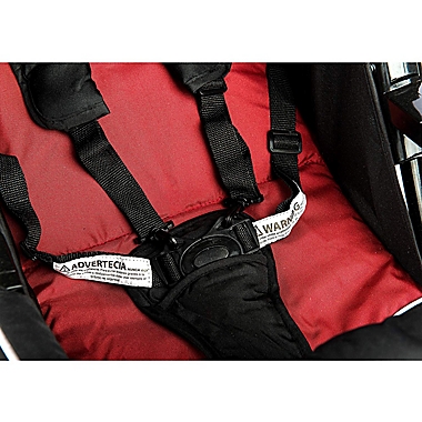 Evezo Travis Lightweight Umbrella Stroller in Red. View a larger version of this product image.