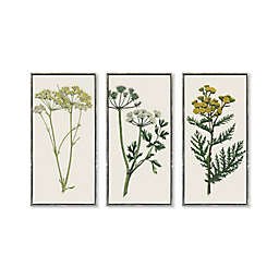 Bee & Willow™ Floral Framed Embellished Canvas Wall Art
