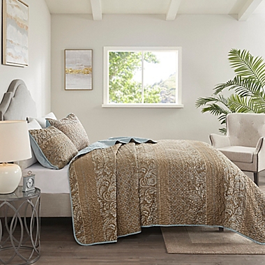 Madison Park&reg; Nadia Reversible Coverlet Set. View a larger version of this product image.