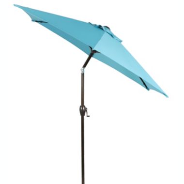 Simply Essential&trade; 7.5-Foot Market Umbrella in Turquoise. View a larger version of this product image.