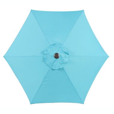 Simply Essential&trade; 7.5-Foot Market Umbrella in Turquoise. View a larger version of this product image.