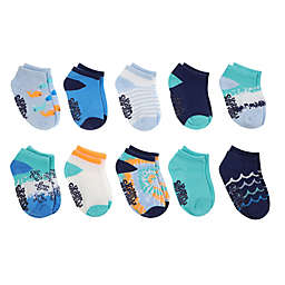 Capelli New York Size 2-4T 20-Pack Save The Ocean Turtle Socks in Blue
