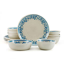 Pfaltzgraff® Hayden 12-Piece Dinnerware Set in Blue