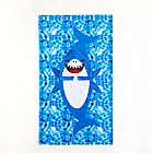 Alternate image 1 for Idea Nuova Shark Hooded Poncho Towel in Blue