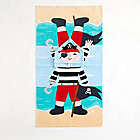 Alternate image 1 for Idea Nuova Pirate Hooded Poncho Towel