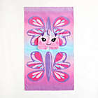 Alternate image 1 for Idea Nuova Butterfly Hooded Poncho Towel