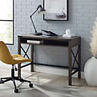 Alternate image 7 for Forest Gate&trade; Wheatland Modern Farmhouse 42-Inch Desk with Two Cubbies in Sable