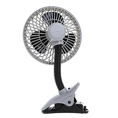 EZY-FIT Clip ON Stroller Fan Aqua/White 