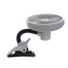 Alternate image 3 for Dreambaby Deluxe EZY-Fit Clip-On Fan Grey/Black