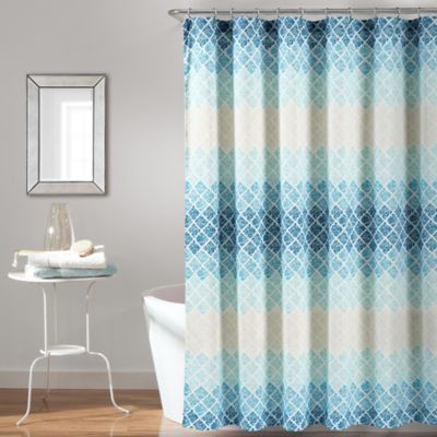 Details about   BGment Ombre Fabric Shower Curtain for Bathroom Decorations Fabric Waffle Weave 