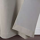Alternate image 2 for Simply Essential&trade; Calvert 108-Inch Grommet Blackout Curtain Panels in Alloy (Set of 2)