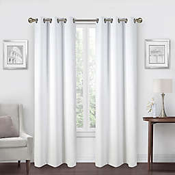 Simply Essential™ Calvert 63-Inch Blackout Curtain Panels in Bright White (Set of 2)