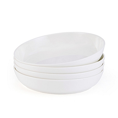 Mikasa&reg; Samantha Pasta Bowls in White (Set of 4). View a larger version of this product image.