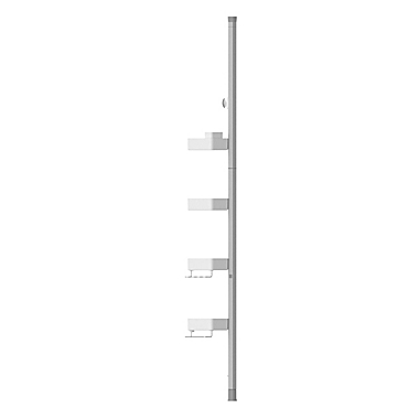 Sharper Image&reg; SpaStudio Tension Pole Shower Caddy. View a larger version of this product image.