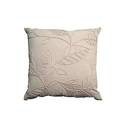 Canadian Living Belleterre Square Throw Pillow in Gold
