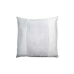 Canadian Living Beryl Square Throw Pillow in Silver