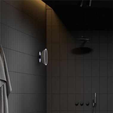 Sharper Image&reg; LED Fogless Shower Mirror &amp; Speaker with Bluetooth. View a larger version of this product image.