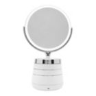 Alternate image 5 for Sharper Image&reg; SpaStudio Vanity Plus 10-Inch Round Mirror with Storage in Silver