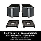 Alternate image 10 for Ninja&reg; Foodi&reg; 8qt. 6-in-1, 2-Basket Air Fryer with DualZone&trade; Technology