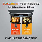 Alternate image 8 for Ninja&reg; Foodi&reg; 8qt. 6-in-1, 2-Basket Air Fryer with DualZone&trade; Technology