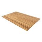 Alternate image 2 for Haven&trade; 20" x 32" Teak Tub Mat in Honey