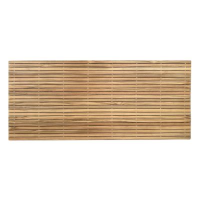 Haven&trade; 20" x 47" Teak Tub Runner in Honey