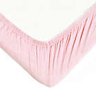 Alternate image 3 for Lush Decor 2-Pack Pixie Fox Geo Organic Cotton Fitted Crib Sheets in Pink