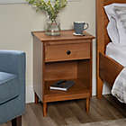 Alternate image 1 for Forest Gate&trade; 1-Drawer Tray Top Nightstands in Caramel (Set of 2)