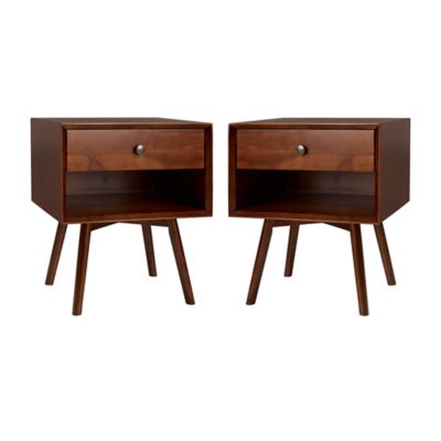Forest Gate&trade; 1-Drawer Solid Wood Nightstands (Set of 2)