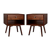 Forest Gate&trade; 1-Drawer Solid Wood Nightstands (Set of 2)