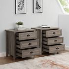 Alternate image 4 for Forest Gate&trade; Odette 3-Drawer Nightstands in Grey Wash (Set of 2)