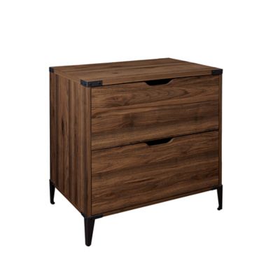 Forest Gate&trade; Iron Angle 2-Drawer Filing Cabinet