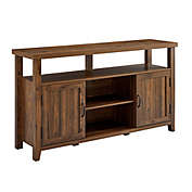 Forest Gate&trade; Classic Grooved-Door Tall TV Stand