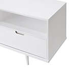 Alternate image 3 for Ivy 70" 3 Drawer Solid Wood TV Stand - White