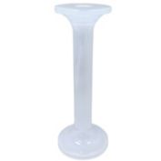 Everhome&trade; 9.5-Inch Glass Candle Holder in White