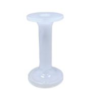 Everhome&trade; 6-Inch Glass Candle Holder in White