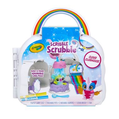 Crayola&reg; Scribble Scrubbie&trade; Peculiar Pets Cloud Club House. View a larger version of this product image.