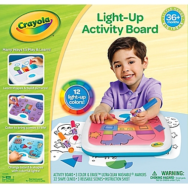 Crayola&reg; Light-Up Activity Board. View a larger version of this product image.