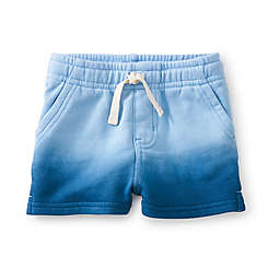 Tea Collection Size 9-12M Dip Dye Baby Vacation Shorts in Blue