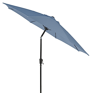 Everhome&trade; 9-Foot Round Tilt Market Umbrella in Faded Denim. View a larger version of this product image.