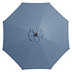 Alternate image 1 for Everhome&trade; 9-Foot Round Tilt Market Umbrella in Faded Denim