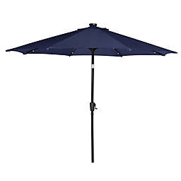 Everhome™ 9-Foot Solar LED Market Umbrella