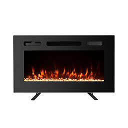 Boyel Living™ 60-Inch Wall-Mount Electric Fireplace in Black