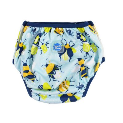 Splash About Size 1-3Y Size Adjustable Swim Nappy in Bugs Life