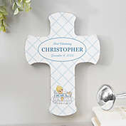 Precious Moments&reg; Christening Him 5-Inch x 7-Inch Personalized Cross