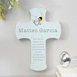 Precious Moments® Bedtime Baby Boy 5-Inch x 7-Inch Personalized Cross